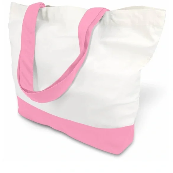 NEW PINK & White Tote Bag with L
V pink Lettering 🌸 - Picture 10 of 10